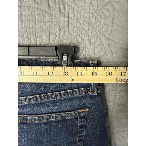Gap Bootcut Jeans Womens Size 10 Long Blue Cotton Blend Distressed Mid Rise - Picture 8 of 9